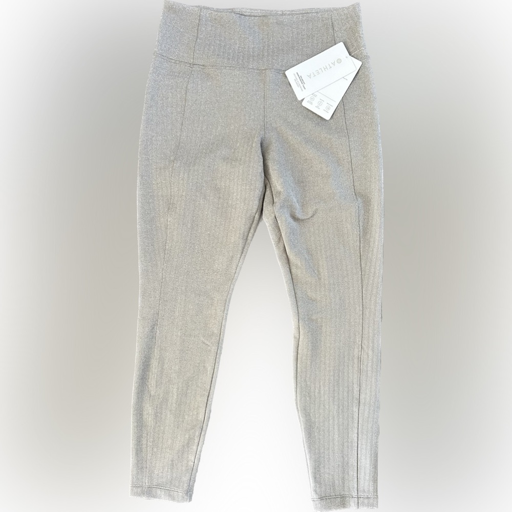 NWT Athleta herringbone leggings size M